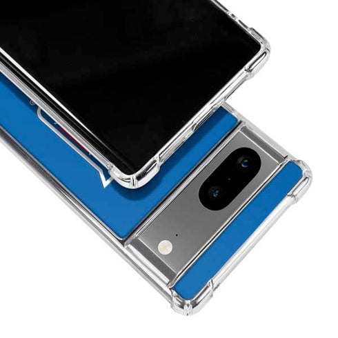 NHL New York Rangers Solid Background Google Pixel 7a Clear Case